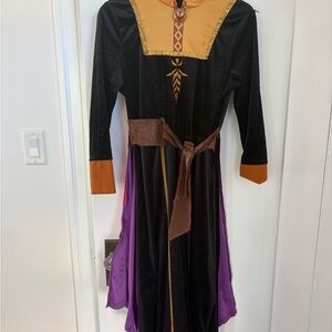Disney Frozen Anna Costume Dress and Cape